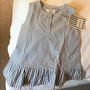 Wheat Girls Cotton Top